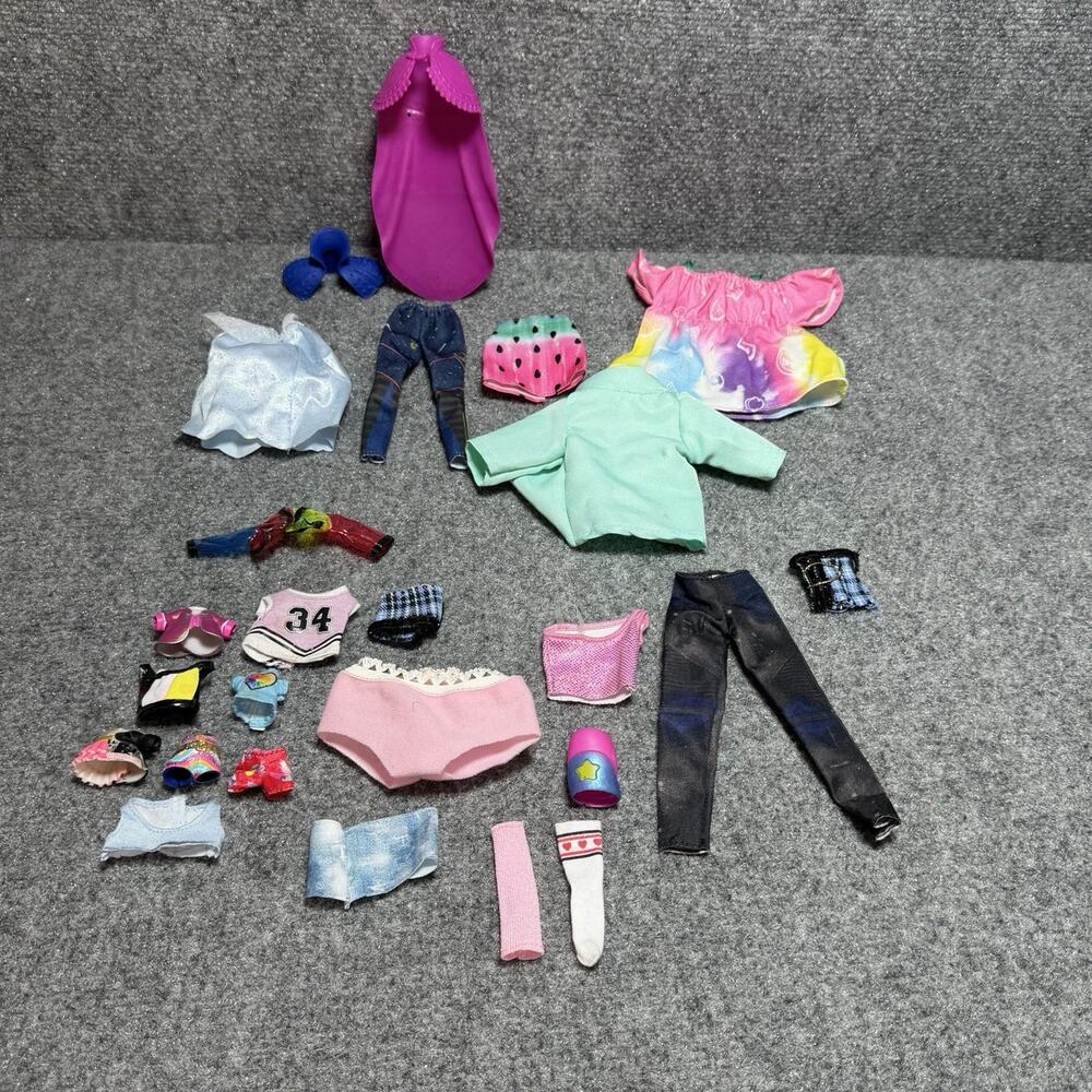 Miscellaneous Barbie, OMG, LOL Suprise Doll Clothes and Accessories Big Lot